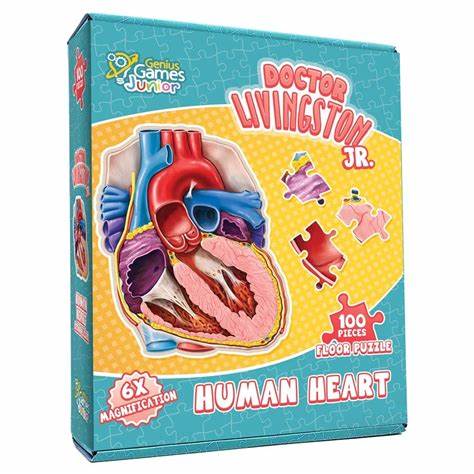 Puzzle - Dr Livingston - Human Heart 100pc