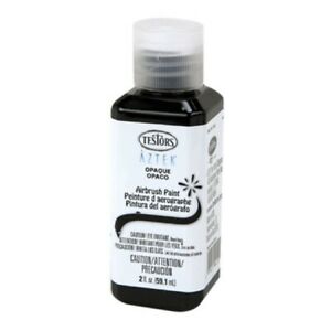 Testors 9441A Aztek Airbrush Paint Opaque Black Acrylic