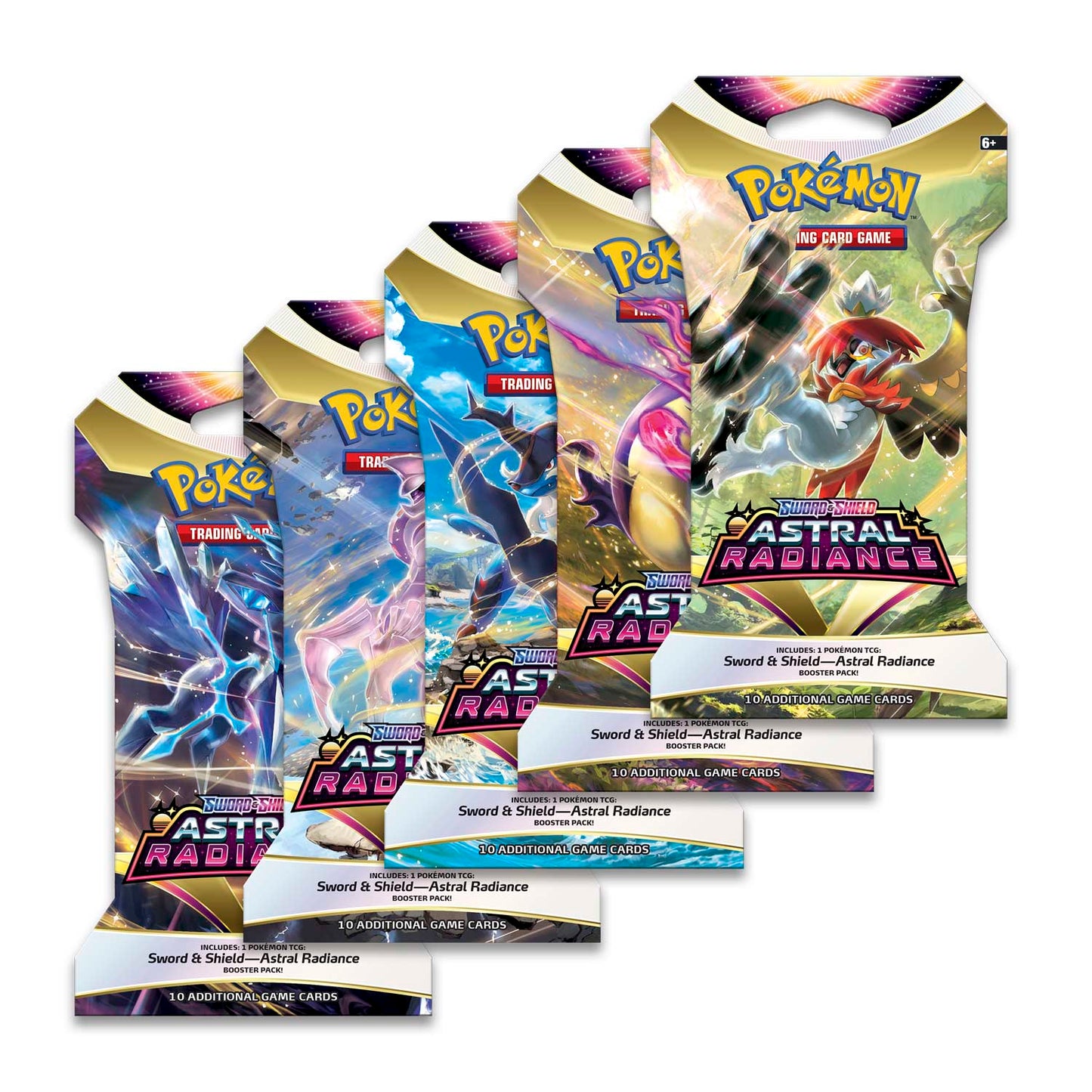Pokémon TCG: Sword & Shield-Astral Radiance Sleeved Booster Pack (10 Cards)