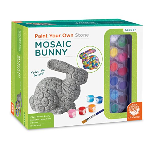 Paint Your Own Stone Mosaic Bunny