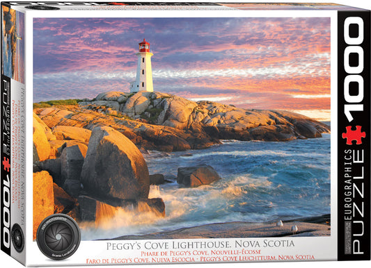 Peggy’s Cove Lighthouse. Nova Scotia 1000pc Puzzle