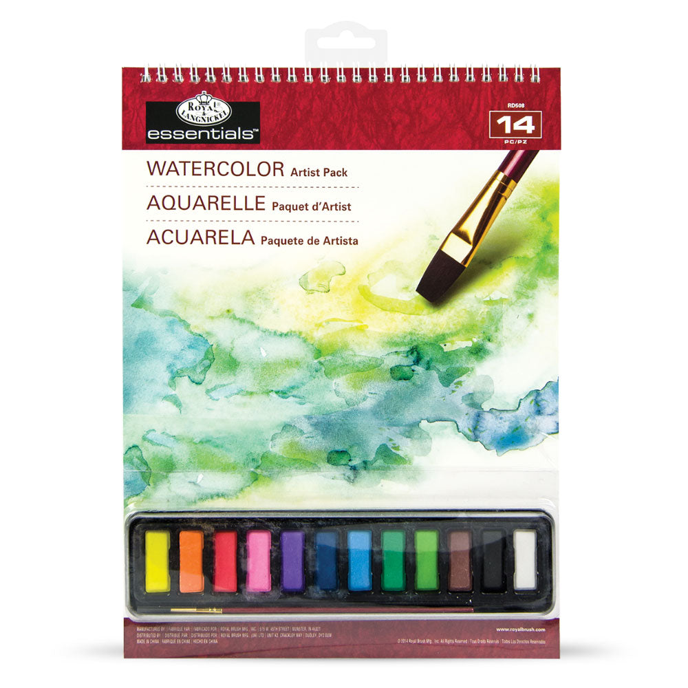 Watercolor Artist Pack - 14 pc
