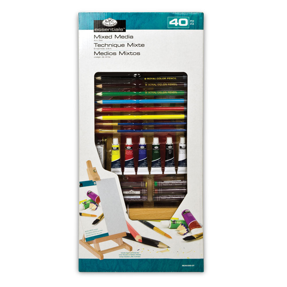 Mixed Media Art Set - 40 pc