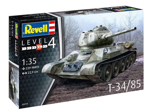 Revell - 3319 - Soviet T-34-85 - 1:35