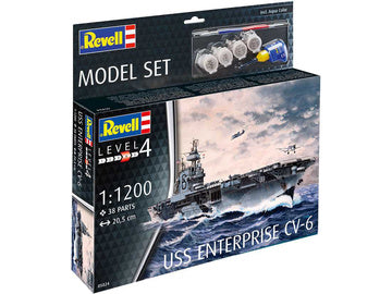 Revell USS Enterprise CV-6 (1:1200) Set