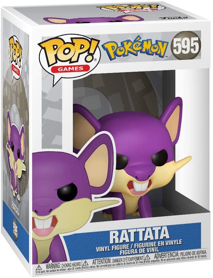 Funko Pokemon POP! Games Rattata 595
