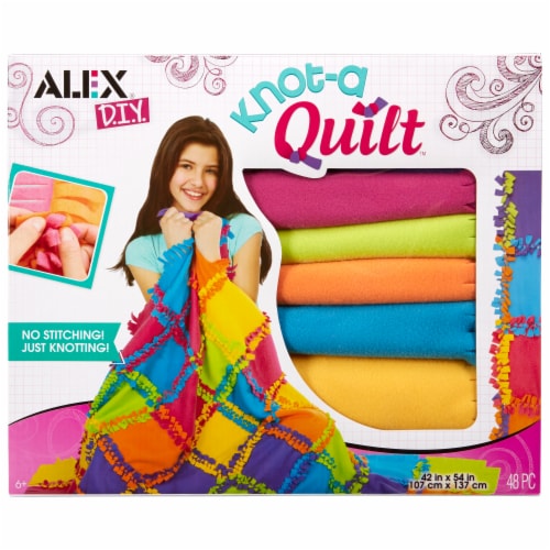 Alex D.I.Y. Knot a Quilt Kit