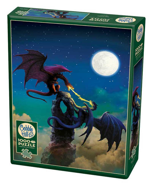 Cobble Hill1000Pc Puzzle Fire Swords