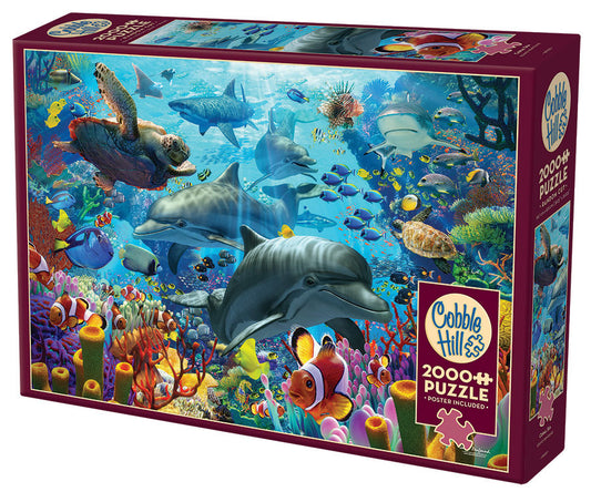 Cobble Hill 2000pc Puzzle - Coral Sea