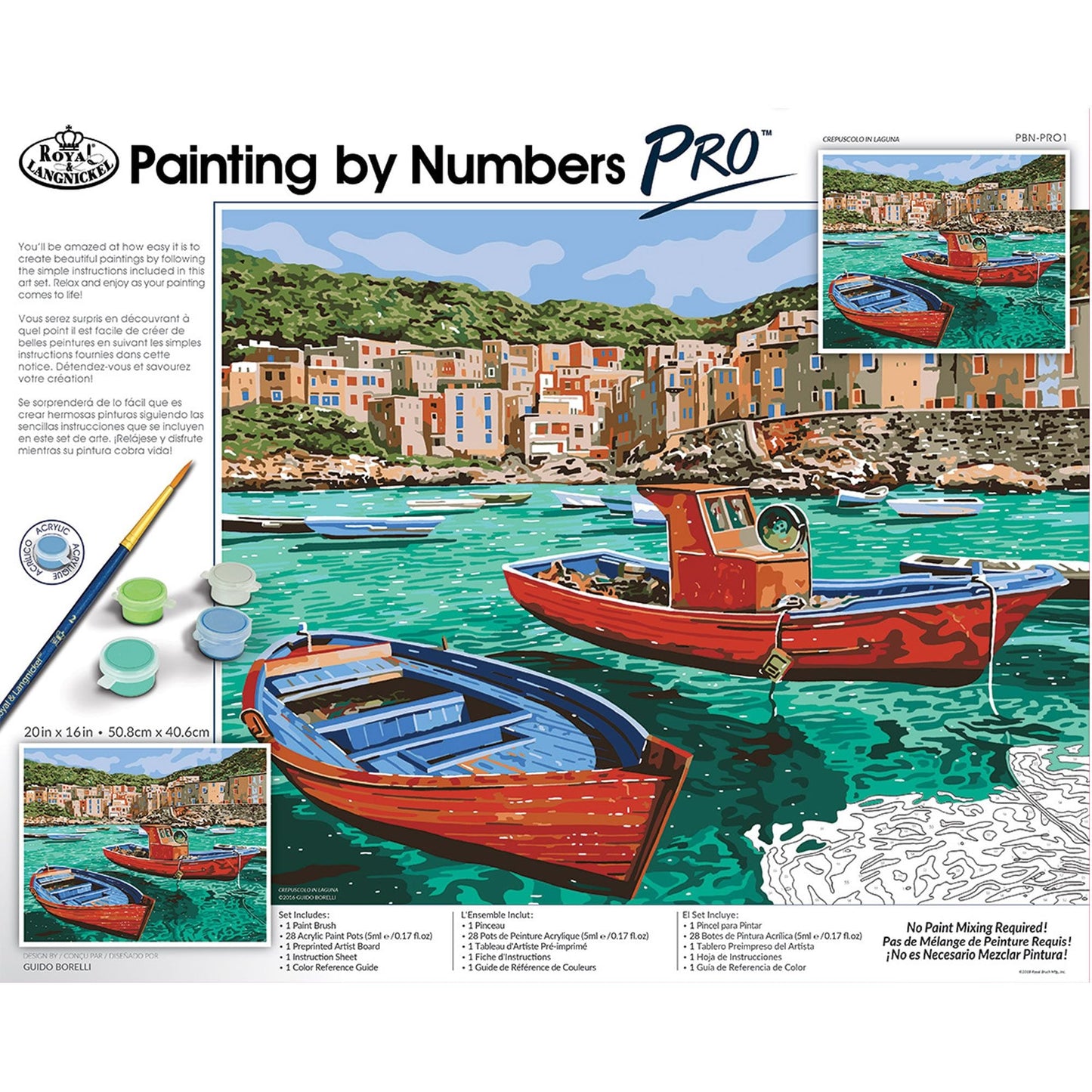 PAINT BY NUMBERS - Crep in Languna