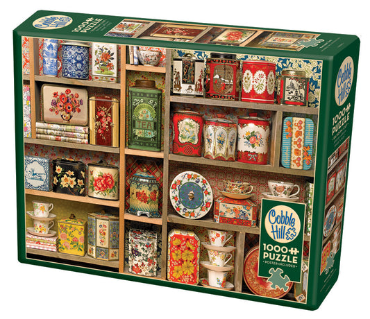 Cobble Hill 1000pc Puzzles: Vintage Tins
