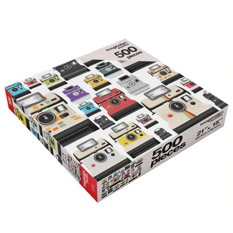 Retro Devices Jigsaw Puzzles - 500 Pieces Each