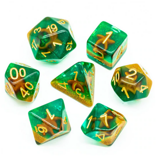 SAND SIFTING STARFISH RPG DICE