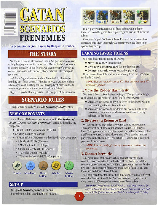 Catan Scenarios: Frenemies