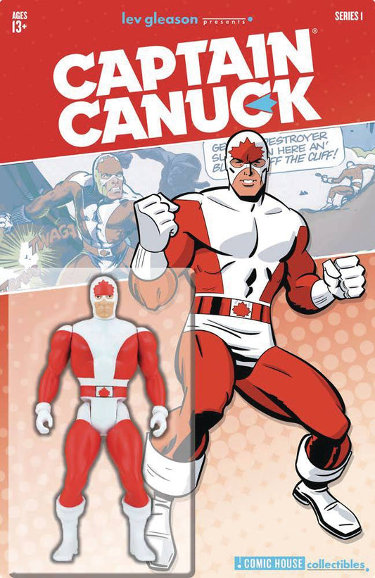 CAPTAIN CANUCK WINDOW BOXED ACTION FIGURE