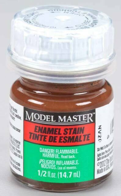 Enamel Military FS Color - Model Master(TM) - Brown Detail Enhancer 1/2oz 15ml