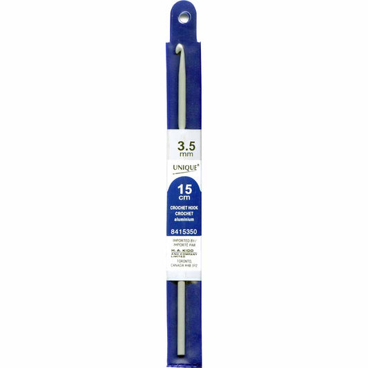 UNIQUE CROCHET Crochet Hooks 15cm (6″) Aluminum - 3.5mm/US E-4