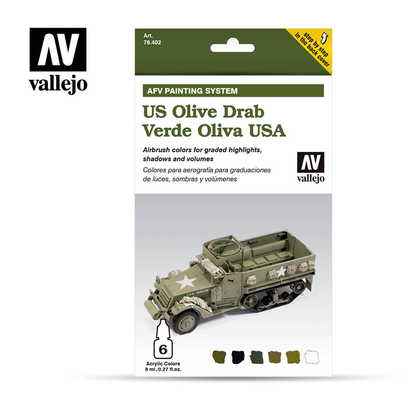 Vallejo Airbrush 78.402 US Army Olive Drab