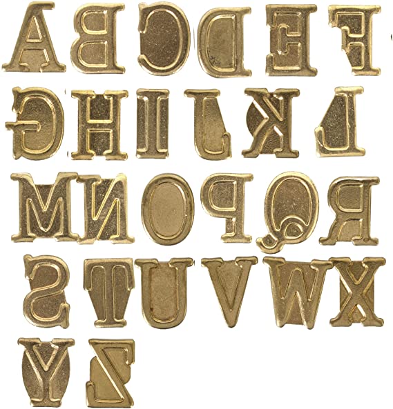 Walnut Hollow HotStamps Upper Alphabet