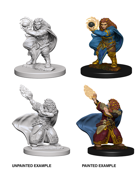 Wizkids D&D Minis 72621 Dwarf Female Wizard