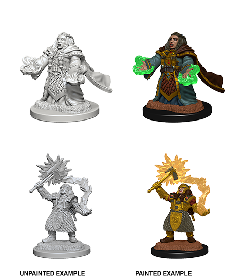 Wizkids D&D Minis 72625 Dwarf Female Cleric