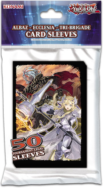 Yu-Gi-Oh! ALBAZ ECCLESIA TRI-BRIGADE Sleeves