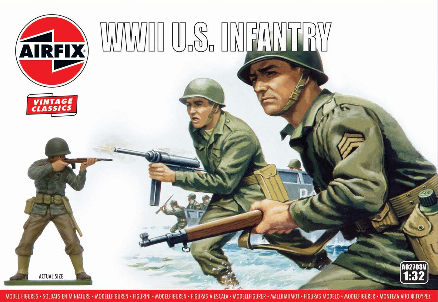 Airfix: A02703V WWII U.S. Infantry