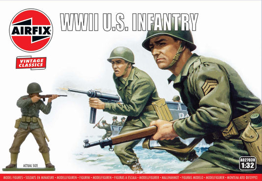 Airfix: A02703V WWII U.S. Infantry