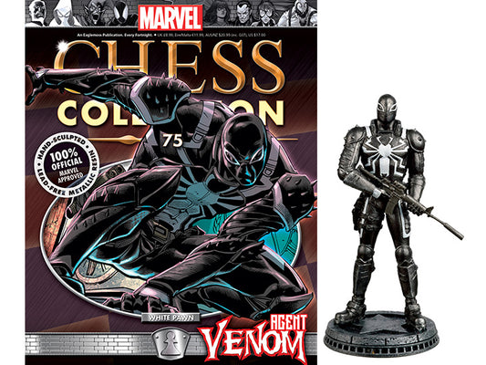 Marvel Chess Figure Collection #75 - Agent Venom White Pawn