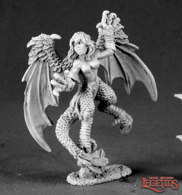 Reaper Miniatures 03480 Aello, Harpy- Dark Heaven Legends