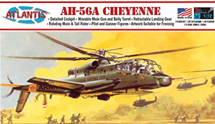 Atlantis Models 1/72 AH-56A Cheyenne Kit