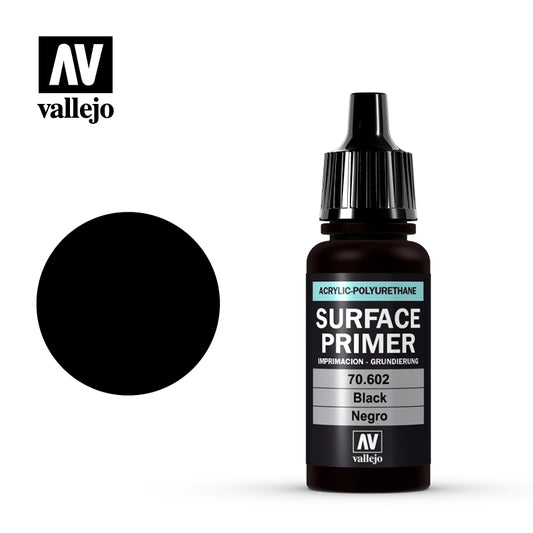 Vallejo Air Surface Primer: 70.602 Black