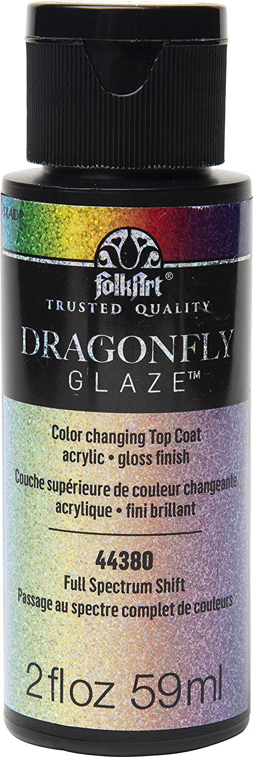 Plaid FolkArt Dragonfly Glaze 2 oz. Full Spectrum