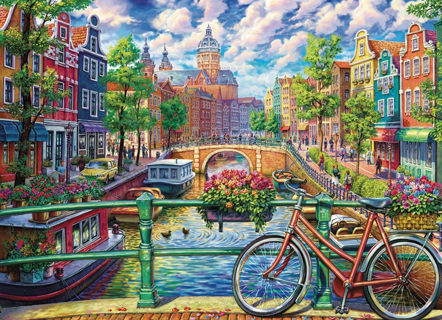 1000pc Puzzle Cobble Hill Amsterdam Canal