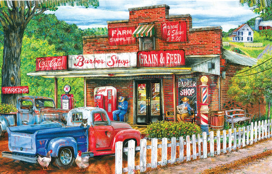 SunsOut Puzzle - Saturday Morning at the Shop
1000pc