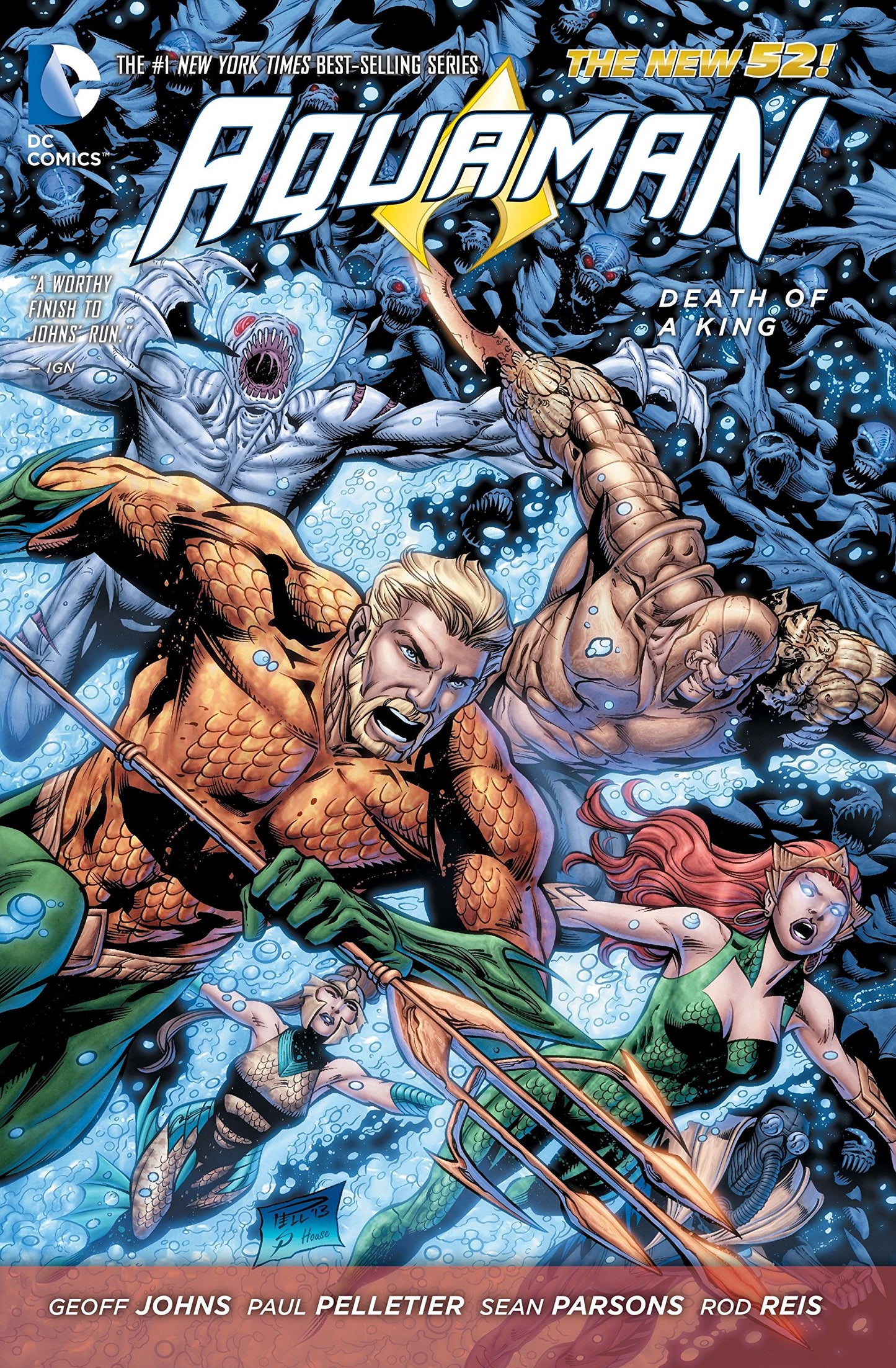 Aquaman Vol. 4 Death Of A King (The New 52) HC
