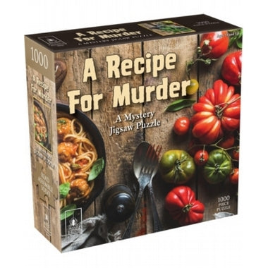 A Recipe for Murder - Mystery Jigsaw Puzzle