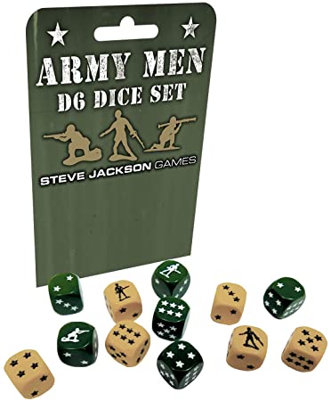 Army Men D6 Dice Set