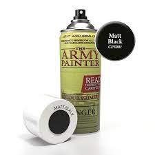 The Army Painter Matte Black Spray CP3001