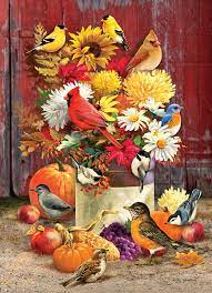 Cobble Hill Autumn Bouquet 1000pc Puzzle