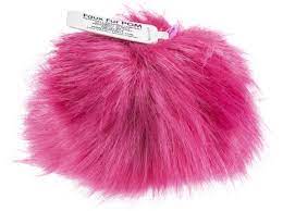 Pepperell Faux Fur Pompom with a Loop