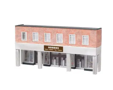 Bachman: Scene Scapes: -Hobby Store - HO Resin BLDG