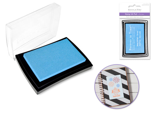 Stamp Ink Pad: 1.5"x2.5" Pigment Solid Color AcidFree