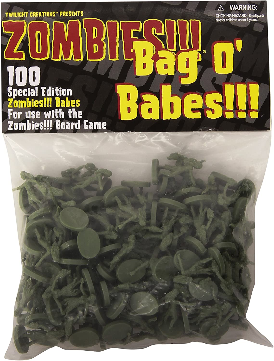 Zombies!!! BAG O  BABES Regular & Glowing