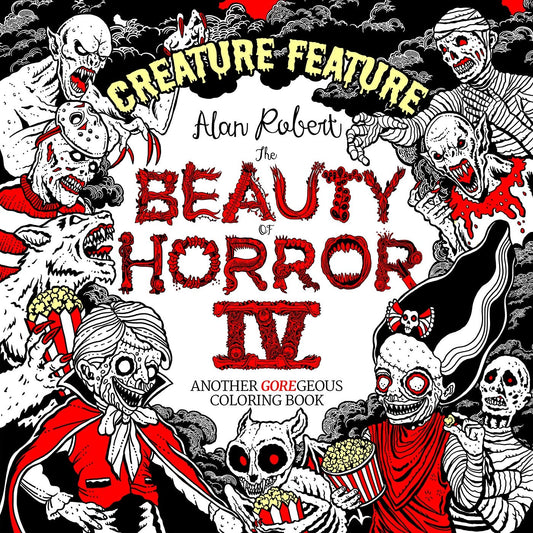 BEAUTY OF HORROR Series COLORING BOOK
