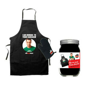 The Big Bang Theory Sheldon Apron & Oven Mitt Set