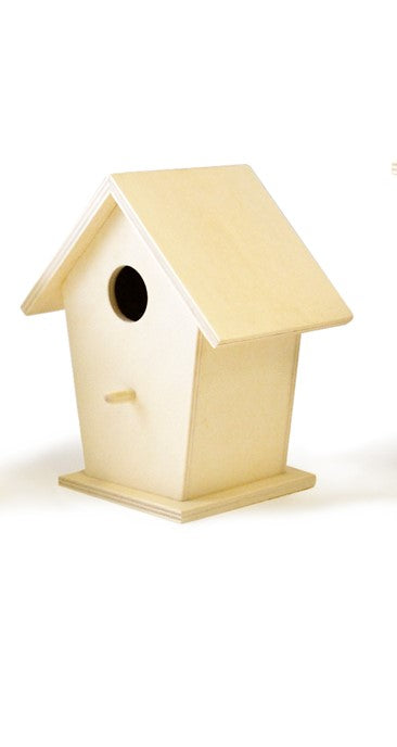 Wood Craft: 6" Birdhouses Asst 6eax3styles