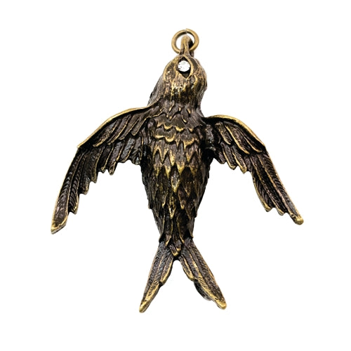 Tim Holtz Assemblage Bird Pendant Charm