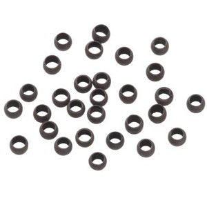 Black Crimp Beads 1.3mm