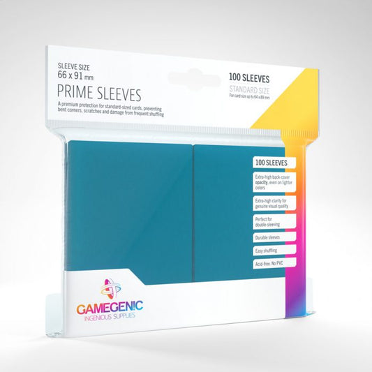 Blue 100ct Prime Sleeves GG Standard Size